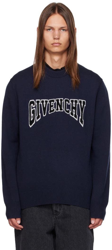 givenchy navy jumper|givenchy sweater cheap.